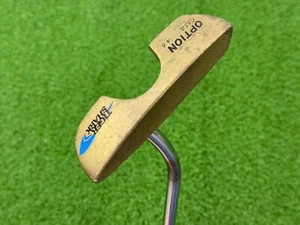TIGER SHARK OPTION CM4 4.5 PUTTER Right Handed Brass Milled Face 35" Length Used - Picture 1 of 6