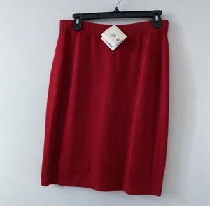 Women’s St. John Collection Knit Pencil Skirt Size 12  - Picture 1 of 6