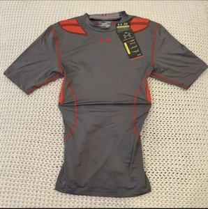 Camiseta de fútbol americano Under Armour Gameday acolchada de compresión de la NFL gris roja talla M L nueva - Imagen 1 de 12