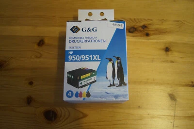 G&G Druckerpatronen ersetzt HP 950/951 XL Set 4 Patronen - Bild 1 von 4