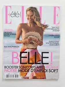 magazine mode fashion ELLE french #3997 28 juillet 2022 Elle MacPherson - Photo 1/11