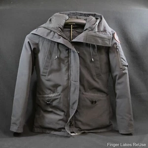 Canada Goose 2530L Montebello Parka Down Women's Jacket Black Small - Picture 1 of 14