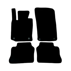 Car Floor Mats Velour For Porsche Panamera Waterproof Black Carpet Auto Liners - Bild 1 von 11