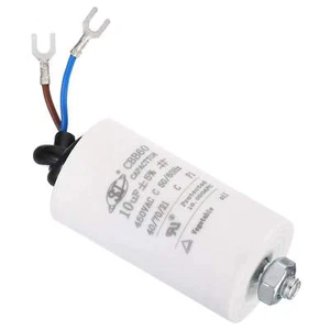 CBB60 5/8/10/12/15/20/30/40/50/60/80-100 uF 450VAC 450V Kondensator (Draht & Schraube) - Bild 1 von 1