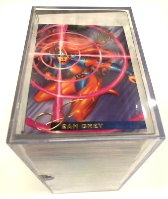 1995 FLEER FLAIR MARVEL ANNUAL TRADING CARD COMPLETE 150-CARD BASE SET(150)-RARE - Image 1 of 4