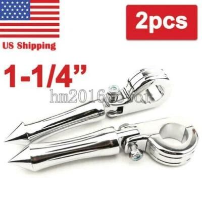 Peg para motocicleta Harley Davidson Sportster 883 1200 XLH883 1-1/4" estrada - Imagem 1 de 4