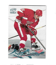 1997-98 Pacific Paramount Ice Blue # 65 Sergei Fedorov