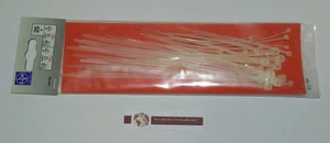Juego de bridas de cable 25 unidades, 15 ud. 120 x 2,5 mm, 10 ud. 190x4,8 mm blanco, lux - Imagen 1 de 1