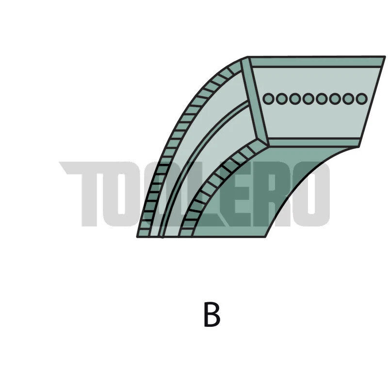 OPTIBELT Keilriemen für Viking LB 540, LB 540.1, LE 540 10 x 532 Lp
