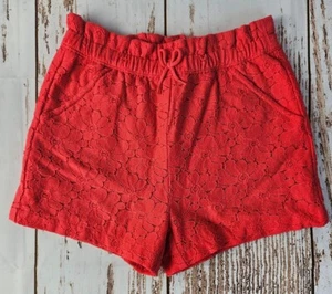 Janie And Jack Girls Size 8 Flower Island Shorts 2019 2nd Owner Play Condition  - Picture 1 of 12