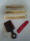 Lot of 2 Vintage Stanley Plastic combs and more 