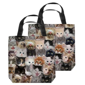 Animals "Kittens" Tote Bag - 3 sizes - Picture 1 of 1
