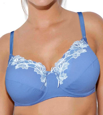 New Soft Cups Underwired Bra Non Padded Firm Hold Full Coverage Luxury Lingerie - Image 1 of 2