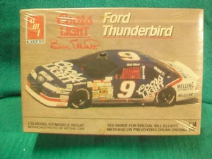 AMT #9 COORS LIGHT FORD THUNDERBIRD BILL ELLIOTT 1:25 SCALE MODEL - Picture 1 of 6