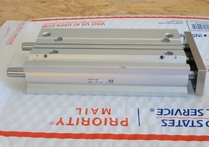 SMC Pneumatic Cylinder MGPL20TF-100AZ New Open Box - Picture 1 of 6