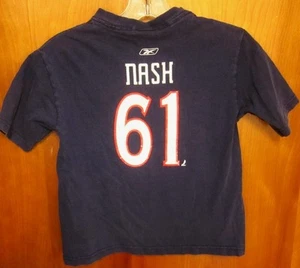 COLUMBUS BLUE JACKETS Rick Nash youth lrg T shirt NHL hockey tee OHIO - Picture 1 of 2