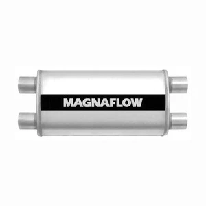 Magnaflow (12599 ) Satin Stainless Steel 3" Dual Oval Muffler - Picture 1 of 1