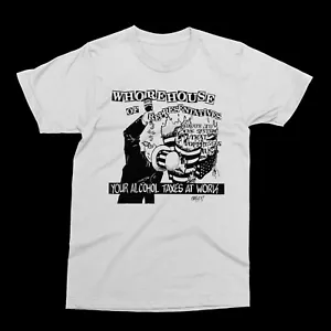 CAMISETA WHOREHOUSE OF REPRESENTATIVES - ESTAMPADO DE 2 CARAS - PUNK, DIRT, TRUMP - Imagen 1 de 2