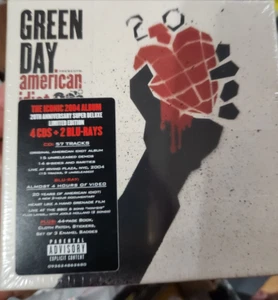 Green Day - American Idiot - 20th Anniversary Deluxe Edition- 4 CDS + 2 BLU RAYS - Picture 1 of 8