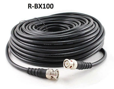 100ft CablesOnline RG8x Coax BNC Male to Male Plug 50 ohm RF Antenna Cable - Image 1 of 4