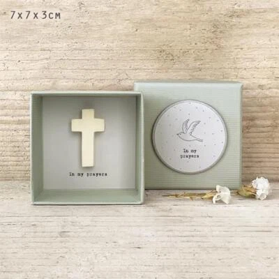 Boxed Greeting Card Sympathy Grief Religious Gift In My Prayers East Of India - Image 1 of 2