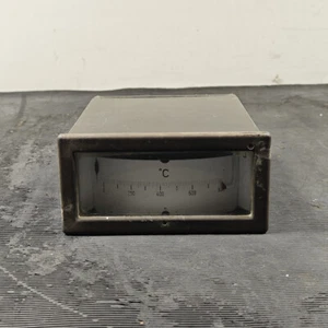 Manomètre De Température Industriel Vintage - Non Testé, Signes D'Utilisation - Picture 1 of 6