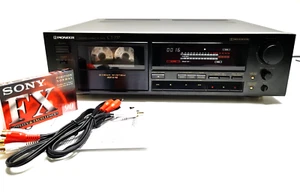 PIONEER CT-737 3 Head Stereo Cassette Deck * Serviced + 1 Year Warranty * - Picture 1 of 6