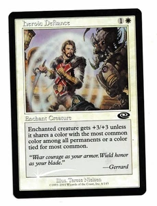 Magic the Gathering MTG Card: FOIL Heroic Defiance Planeshift 6/143! NM - Picture 1 of 2
