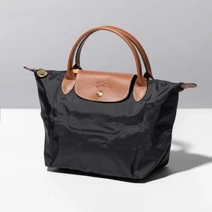 SALE LONGCHAMP Top Handle Bag LE PLIAGE ORIGINAL Nylon Faltbar Größe S NOIR NEU - Bild 1 von 12