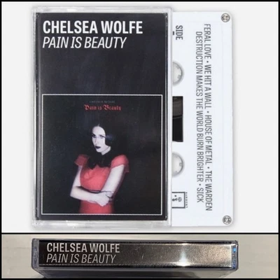 CHELSEA WOLFE Pain Is Beauty Cassette Tape SEALED-Sol Seppy King Woman Fever Ray - Image 1 of 4