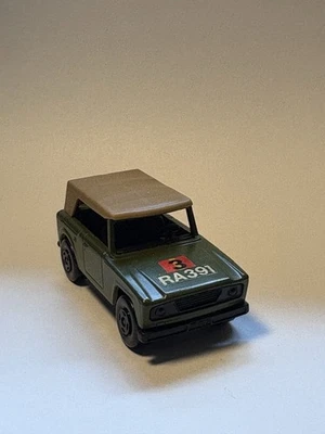 Matchbox Field Car Superfast 1969 Lesney, England Military Green - Image 1 of 4