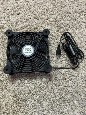 AC Infinity Multifan S4 140 mm Quiet USB Case Fan - Black (AI-MPF140A) - Image 1 of 4