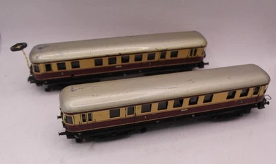 Trix Twin 3 Schienen AC 20/58 2 Wagen Diesel Flyer geprüft funktioniert - Bild 1 von 4