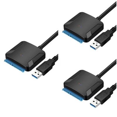 3 stücke zu USB-Konverterkabel externe Festplatte Universaladapter - Bild 1 von 4