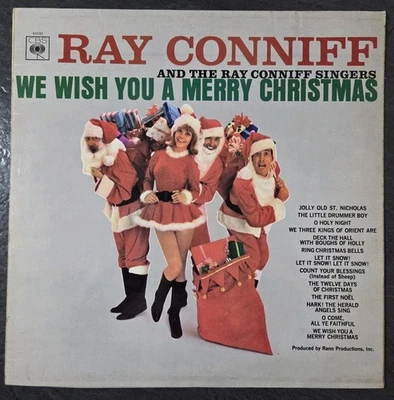 The Ray Conniff Singers - We Wish You A Merry Christmas - VG+ vinyl LP album - Image 1 of 4