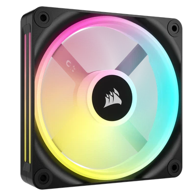 CORSAIR iCUE LINK QX120 RGB Black | Gehäuselüfter - Bild 1 von 4