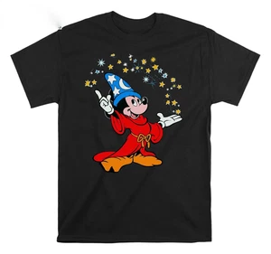 Camiseta Disney Fantasia Sorcerer Mickey Stay Magica Hombres Mujeres Unisex - Imagen 1 de 4