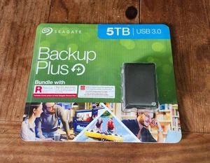 Seagate 5TB Backup Plus, New In Box - Afbeelding 1 van 3