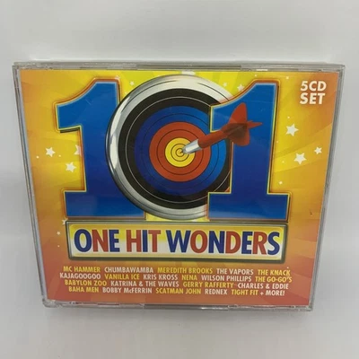 101 ONE HIT WONDERS *5 Disc Set* CD Compilation *DAMAGED CASE* Free Postage - Image 1 of 4