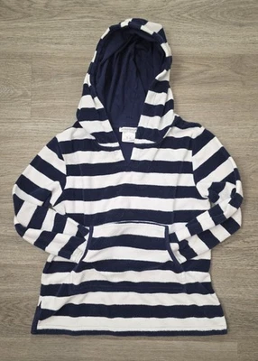 Moletom com capuz Pottery Barn Kids 4-6 - Preppy, aconchegante, clássico tecido felpudo cobertura - Imagem 1 de 3