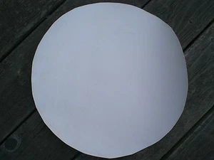 WHITE Calf or Goat Skin velum Banjo or Drum Head 12" diameter - Picture 1 of 2
