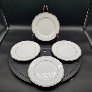 4 Pc - Sakurai Collection Fine Porcelain China Castle Pattern Japan 6.5" Saucers - Picture 1 of 5