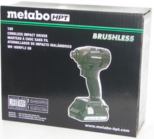 Metabo WH18DBFL2 QB 18V Cordless Lithium-Ion Brushless Impact Kit New In Box. 
