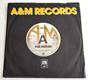 The Dickies - Paranoid UK 1978 A&M Promotional 7" Single - Imagen 1 de 3
