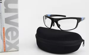 UVEX Brille 1/3 Sphere Optic PC Smoke Clear Variomatic Black Blue Wrap Sport - Bild 1 von 12