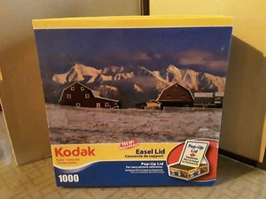 Kodak 1000 Piece Puzzle | Gislason Farm Matanuska Valley, AK | Easel Pop-Up Lid - Picture 1 of 2