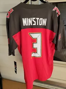 Tampa bay buccaneers youth medium Shirt 10/ 12 #3 Winston Offical - Picture 1 of 2