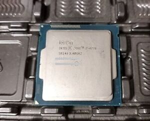 Intel Core i7 4770 3.40GHz SR149 (LGA1150  4 Cores  8 Threads  4th Gen) Free S