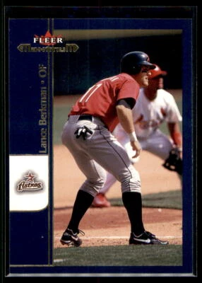 2002 Fleer Maximum Lance Berkman #110 Houston Astros - Image 1 of 2