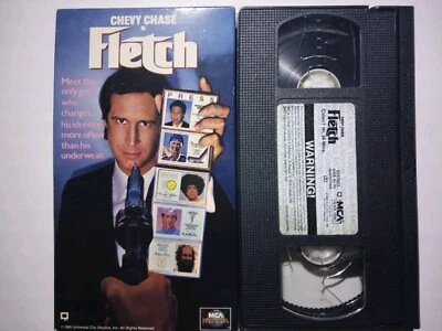 Fletch (1985, VHS) MCA / Universal Hi-Fi Tested Chevy Chase Comedy - Image 1 of 4
